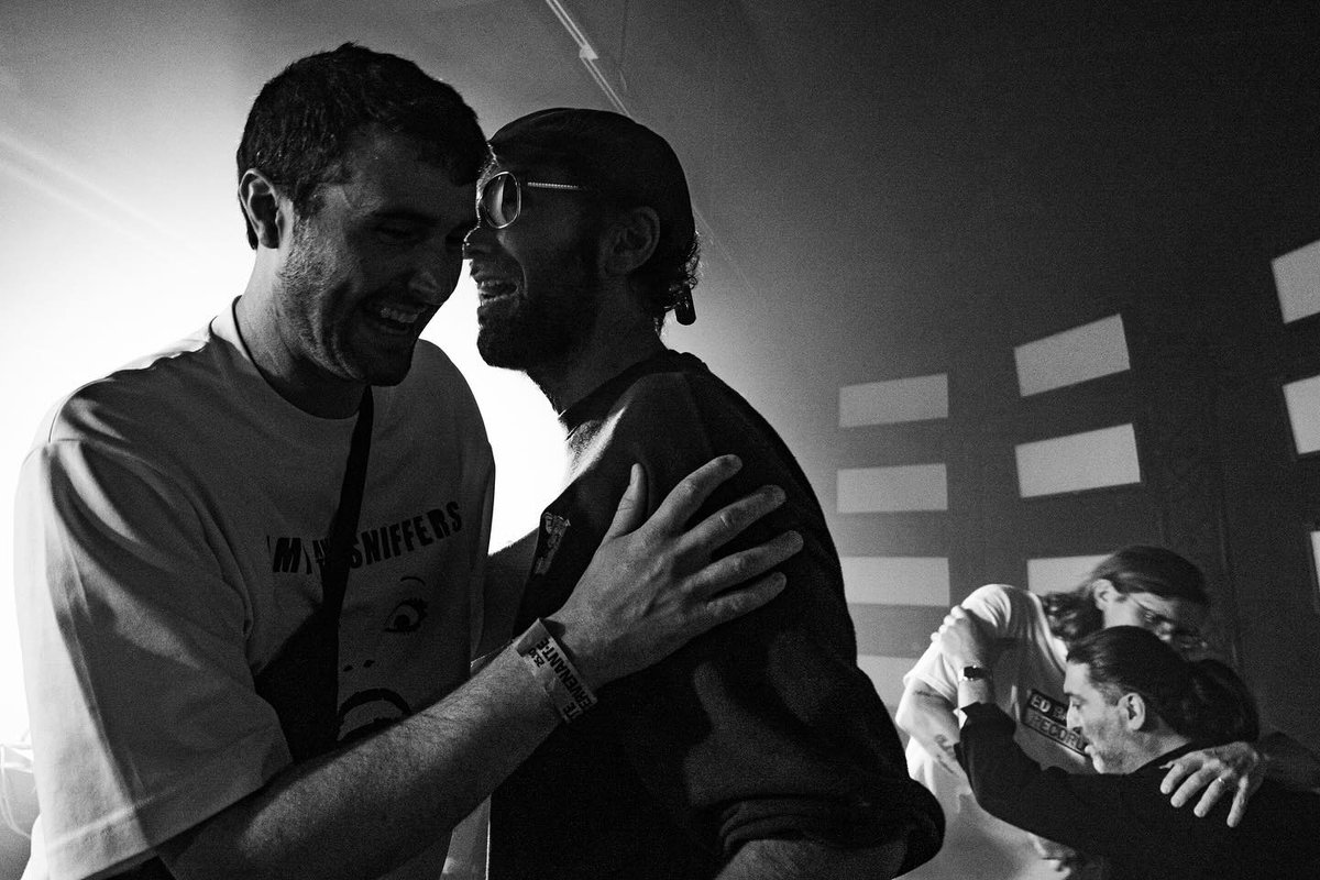 Daft_Wub's tweet photo. Photos of Thomas Bangalter's Because Beaubourg appearance last night by Theo Batterham https://t.co/yAVhguqXWb