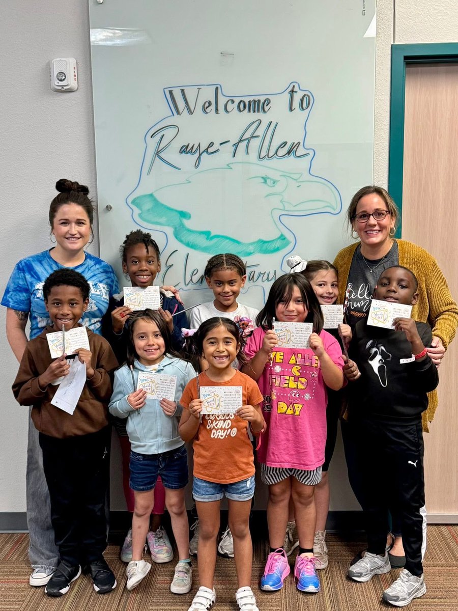 Surprise recognitions for our students who work hard even when the work is hard. We value perseverance and grit…qualities that will take them far in life. We are so proud of our Eagles and love getting to announce their names over the loudspeaker.