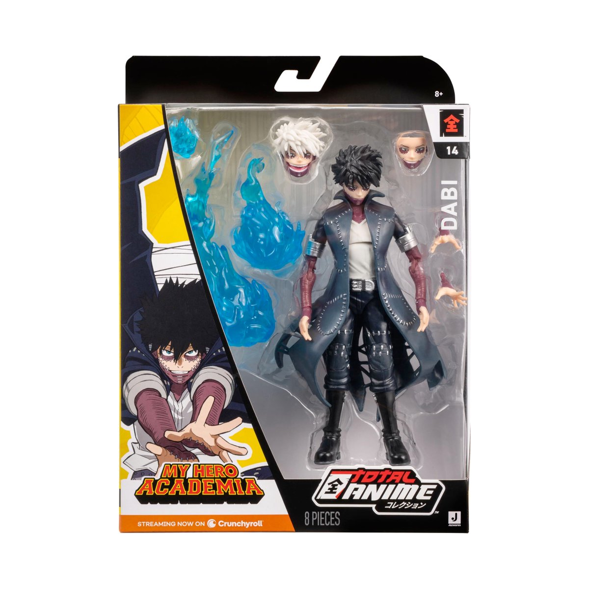 preterniadotcom's tweet image. Jazwares Total Anime My Hero Academia Dabi is up for preorder on Amazon ($19.99) - amzn.to/4oD1cYH #ad