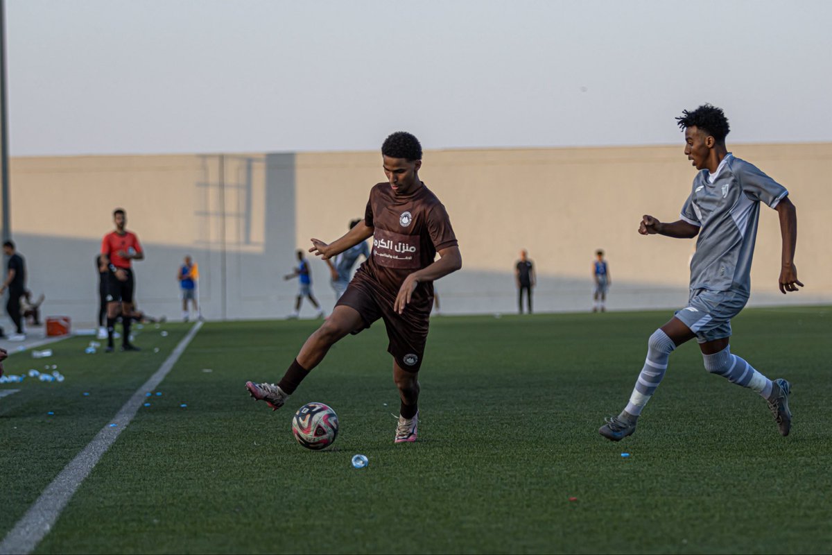 📸 | لقطات من لقاء اليوم لفئة U18 امام الطائي 🤩🤎

#الجبلين 
#مستقبل_فارس_الشمال
