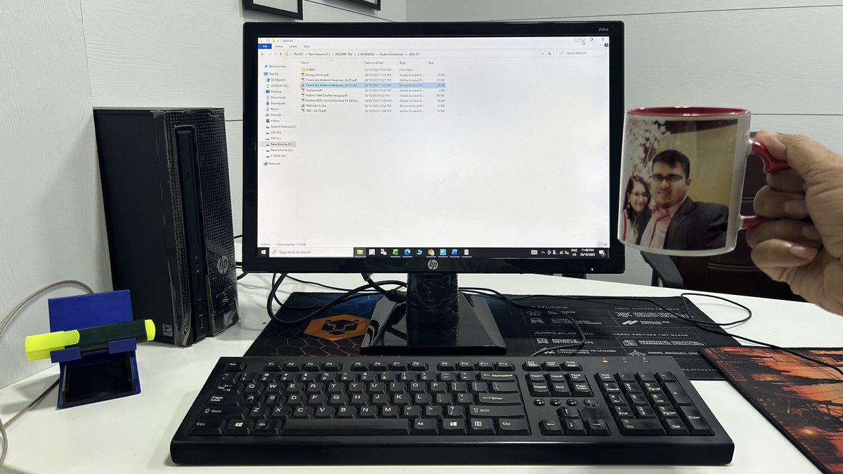 With a cup of coffee and support of my family to work late night to complete Tax Audit and ITR. This season is toughest of all past years.  <a href="/IncomeTaxIndia/">Income Tax India</a> thanks for letting us know that no matter what our judiciary direct we will not listen to anyone. Atleast a timely