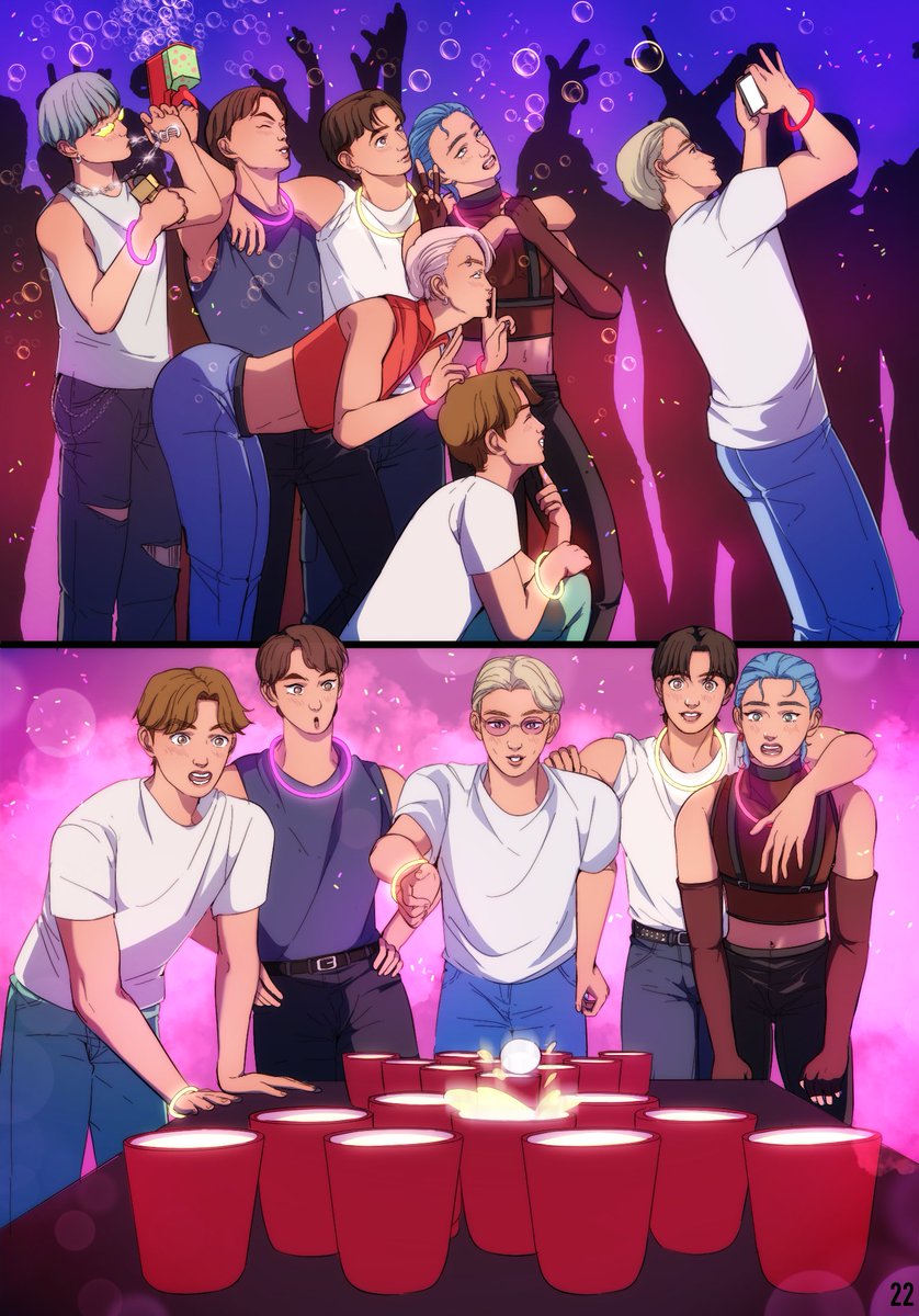 Am3la4's tweet photo. [2/5]~

As they’re having the time of their life in the party , there’s someone keeping an eye on them  😭😭

Akumaa is watching 👀👀 https://t.co/UiJ9bfV4L3