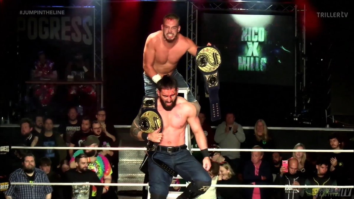 Cjellio's tweet photo. CONNOR MILLS & NICO ANGELO ARE THE NEW PROGRESS WRESTLING TAG TEAM CHAMPIONS!
Congratulations!
#JumpInTheLine @ThisIs_Progress https://t.co/Uhdu3y0OlZ