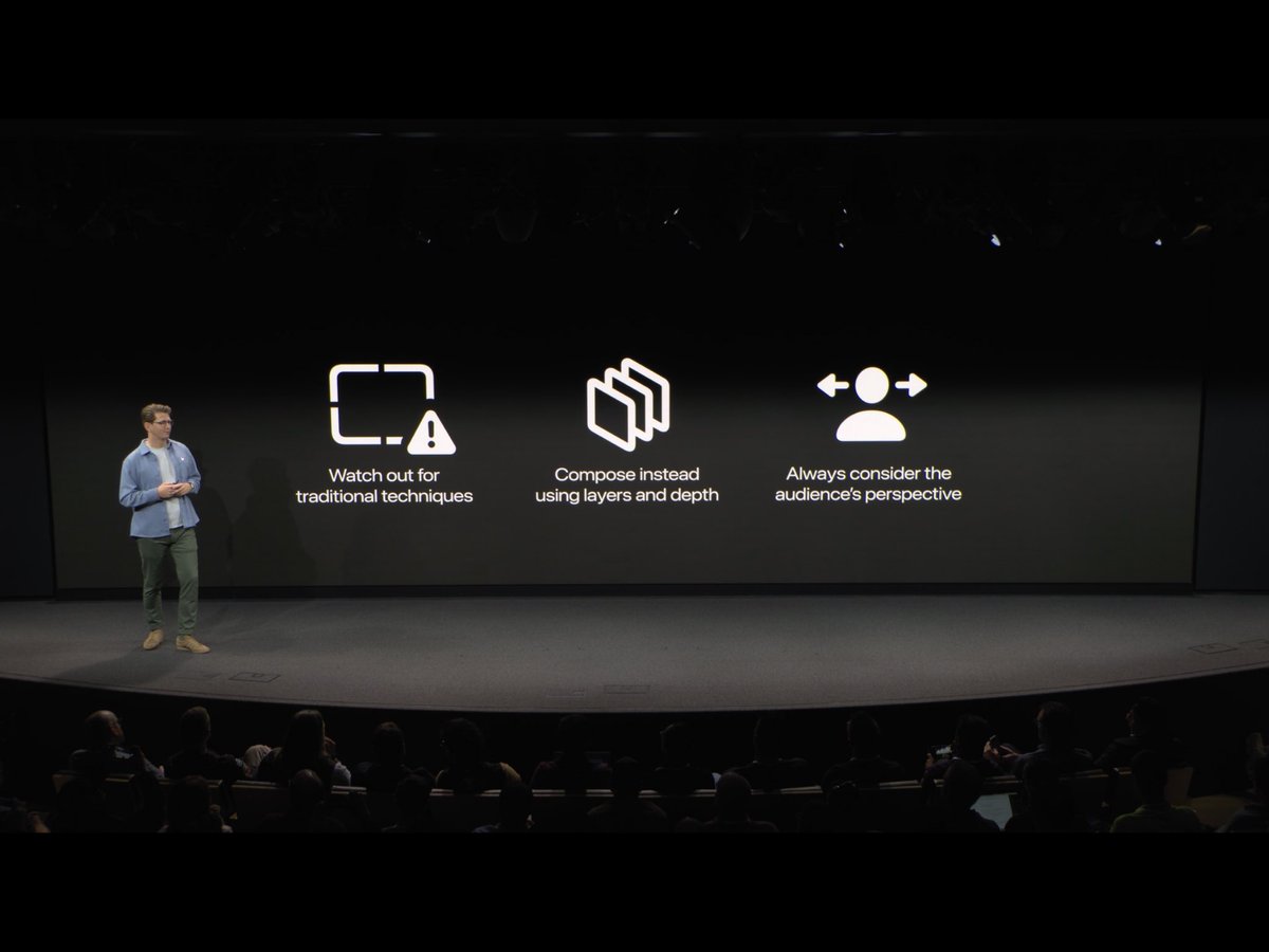 agogointeractiv's tweet image. 🚀 Attended #WWDC25 & still buzzing from the innovation! Apple Immersive Video workflows 🎥 to SwiftUI + RealityKit + ARKit integration.
#InspiredvisionOS 💡🌍 
Grateful for the opportunity. Let’s build! 🔥
#AppleDeveloper #VisionPro #SpatialComputing #AccessibilityTech #WWDC2025