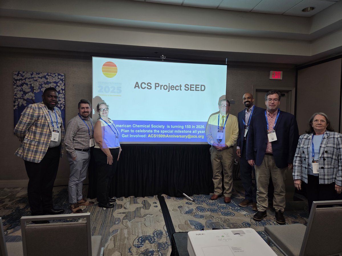 AjayMallia's tweet image. @AmerChemSociety #ProjectSEED symposium at @Sermacs2025 was a great success! #Huge thanks to all #Speakers and #attendees.