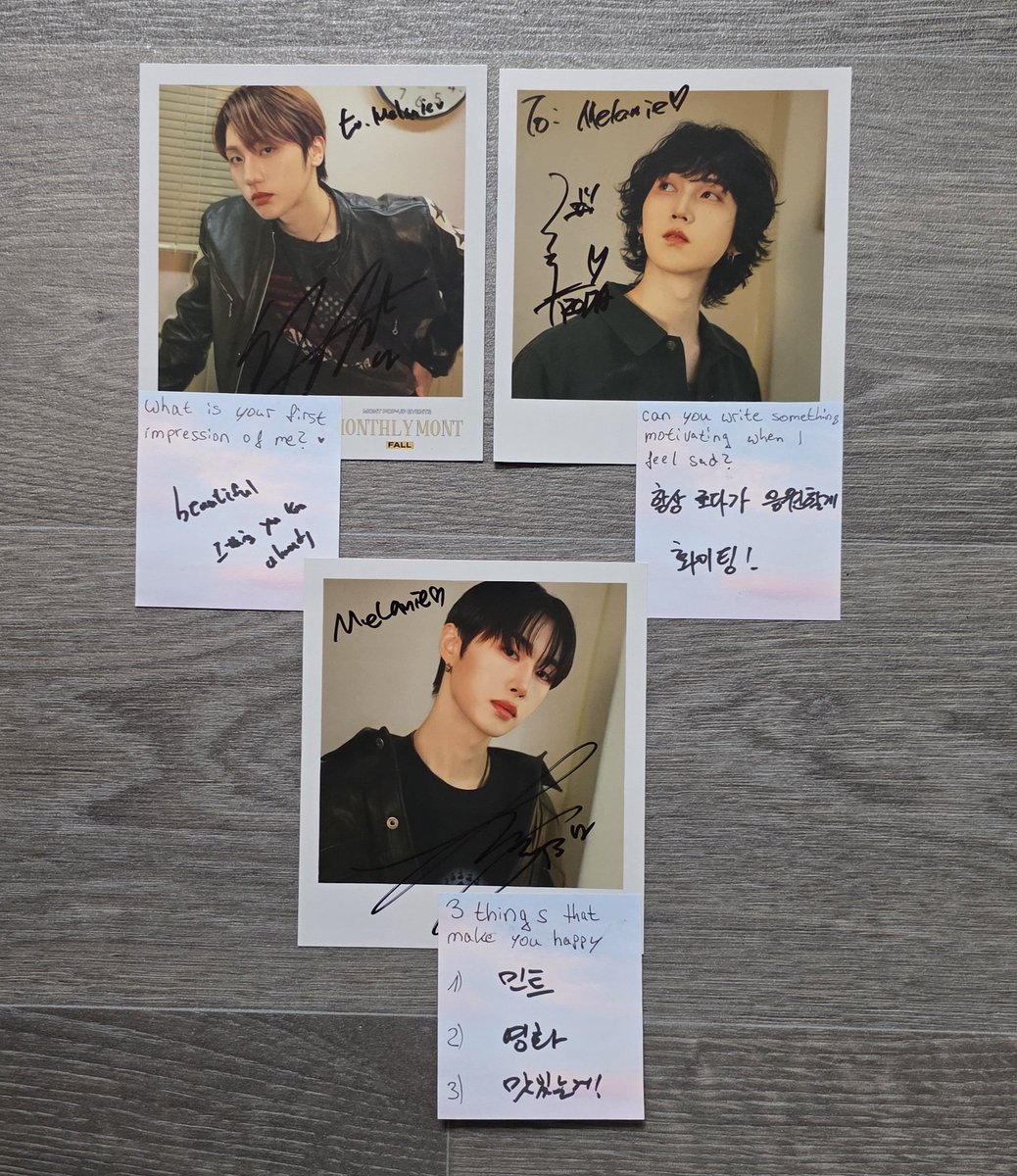 251026 Mex Berlin - Fansign ♡ #MONT #몬트