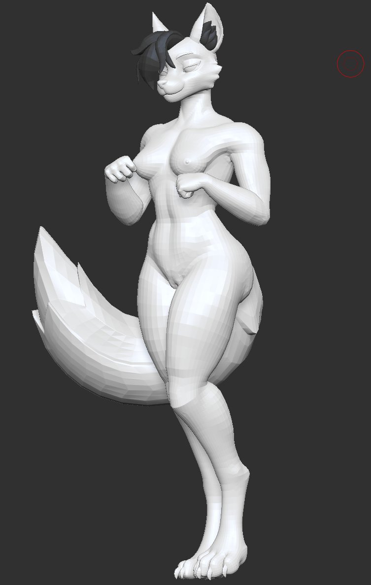 The pose is ready, just take the render 
Wip commission for <a href="/trebl900/">🔞Tired and Hungry🐁</a>