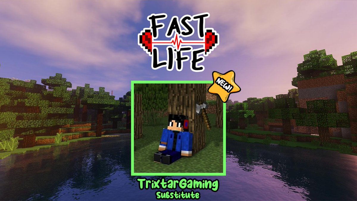 What's this? A late addition? Please welcome <a href="/TrixtarGaming/">Trixtar</a> as an extra substitute!

We'll be back Saturday, Nov 1 @ 3p EST for our next session!

#fastlifesmp #traffictwt