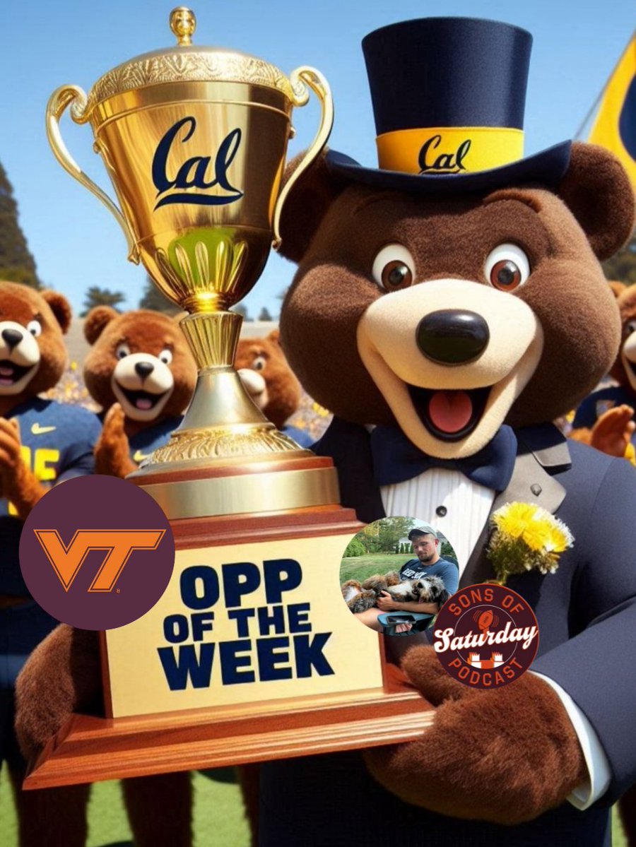 AdmiralBear01's tweet image. DRUMROLL PLEASE...

Your OPP OF THE WEEK, representing VIRGINIA TECH, is:

@BillyRayTweets of @SonsofSatVT

Many GREAT HOKIE SHITPOSTERS to choose from this week, but @BillyRayTweets didn&apos;t just post - he REVIEWED OUR TWEETS on HIS PODCAST! Thanks for the publicity, bro! 🫡💙💛