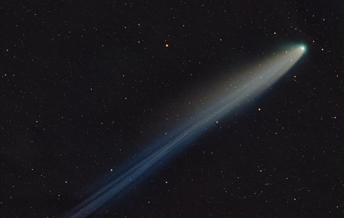 Captured 2 hours of light last night on comet lemmon. Askar FRA300, 2600MC, EQ3 Pro mount. #astrophotography #spacethings #cometlemmon #astronomy