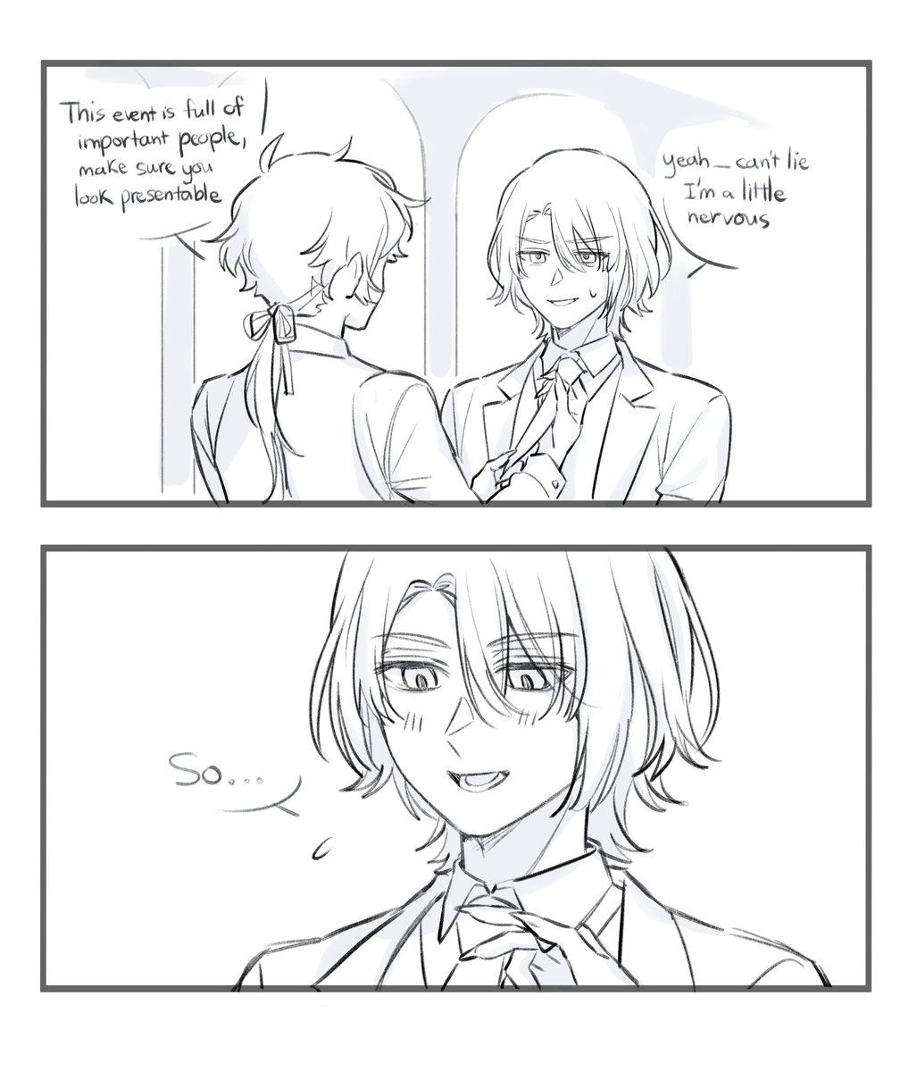Bkyuong's tweet photo. Still think about the au sometime🥲
#mafiyami https://t.co/j7gxdQ6hF7