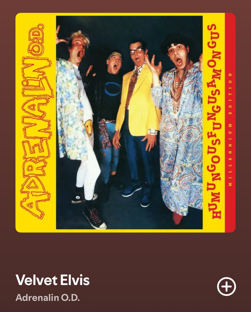 After decades of wanting a Velvet Elvis, I finally have one. 

Thank you to Dylan B. For the fantastic gift.