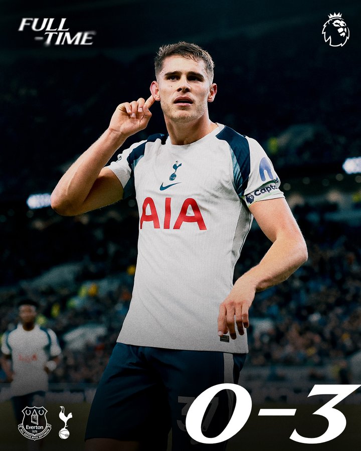 Full time and all we can hear is the Spurs fans...

You see, I feel sad when you're sad, TOT'NAM
I feel glad when you're glad, TOT'NAM

3rd place :)