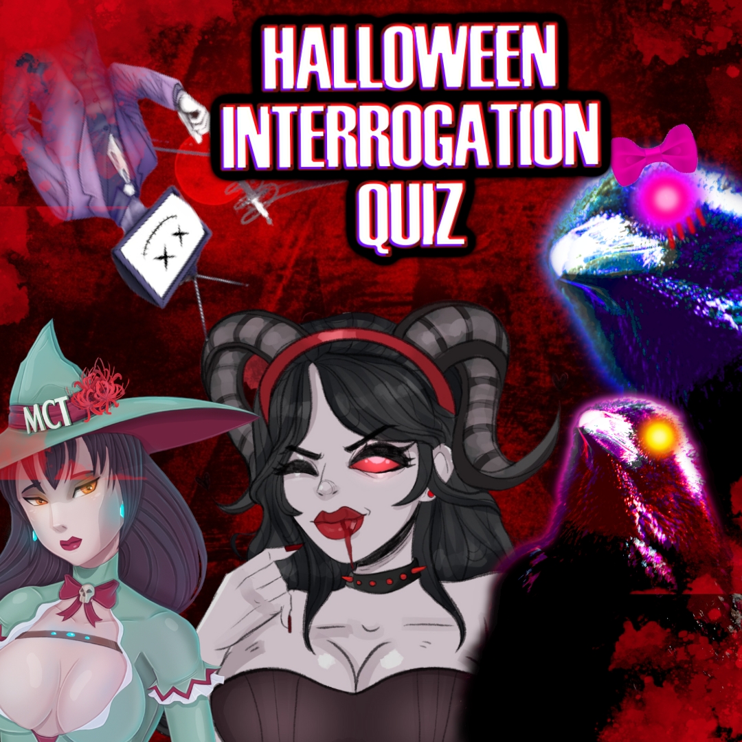 Interrogation Halloween Quiz --  ft: <a href="/RavensDreamYT/">As The Raven Dreams🌕✨</a>, <a href="/REALMissCreepyT/">Miss Creepy Tales 🔪🌸</a>, <a href="/VivaLaPatience/">Patience</a> &amp; <a href="/adam176_adam/">Adam -married to a supermodel-Ali</a> 

Come and join us while these two couples do battle in a quiz. There will be snacks and shenanigans!

Set your reminders

youtube.com/live/j4hMsk1jJ… via <a href="/YouTube/">YouTube</a>