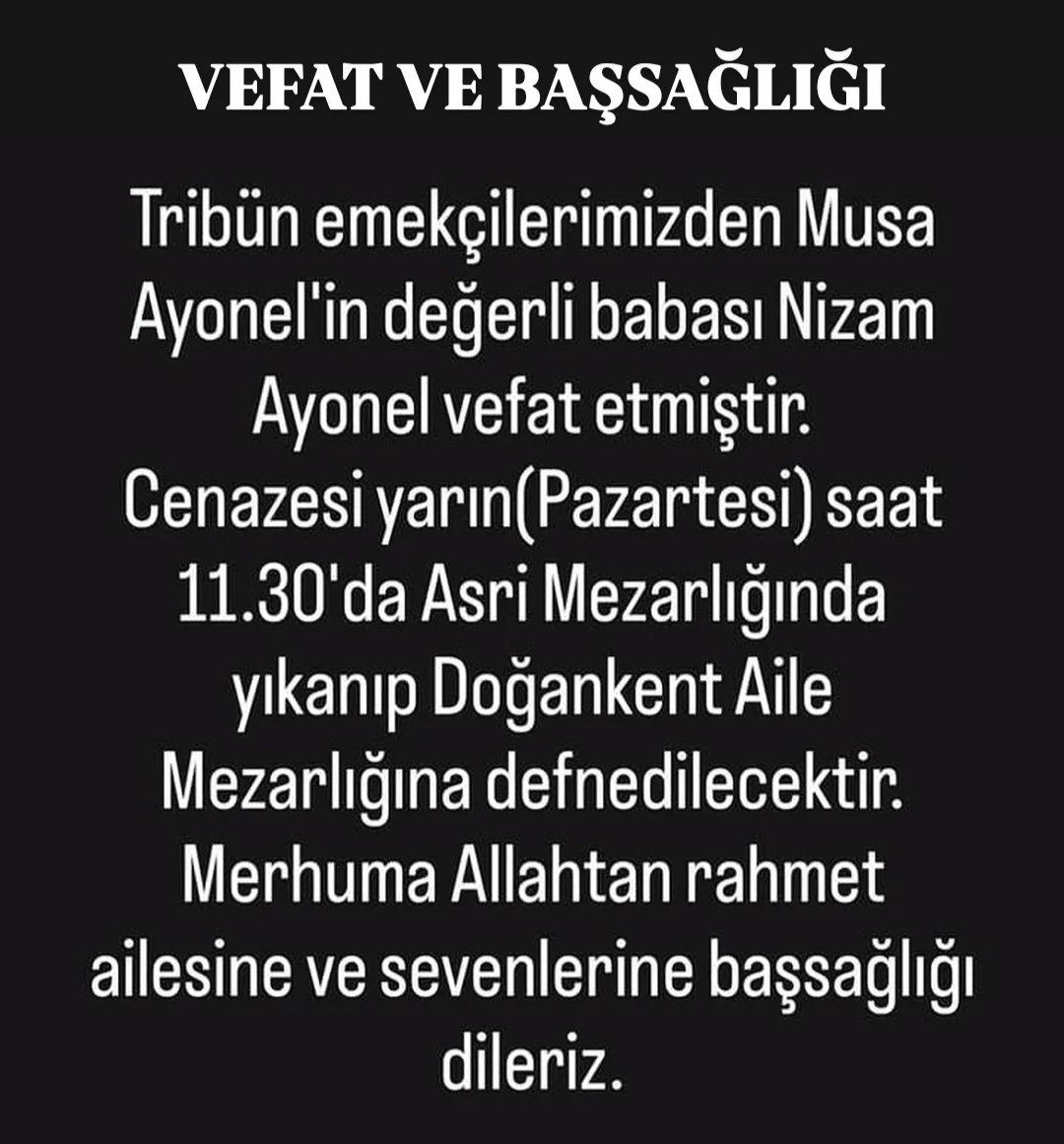 Allah rahmet eylesin mekanı cennet olsun 🤲