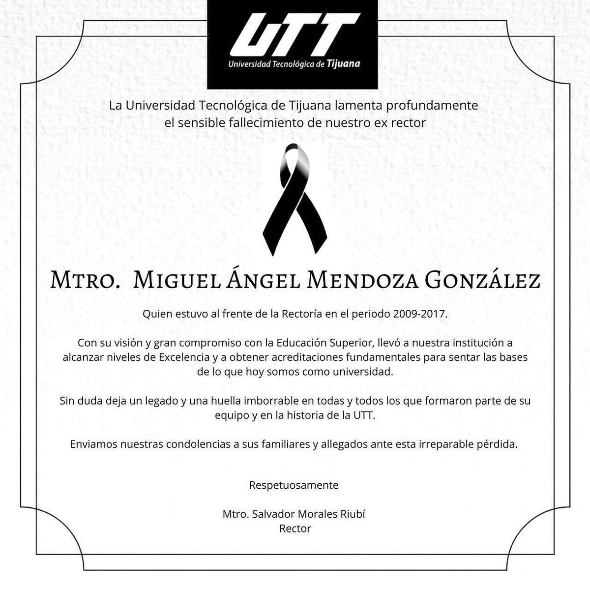 Universidad Tecnológica de Tijuana (UTT) tweet media