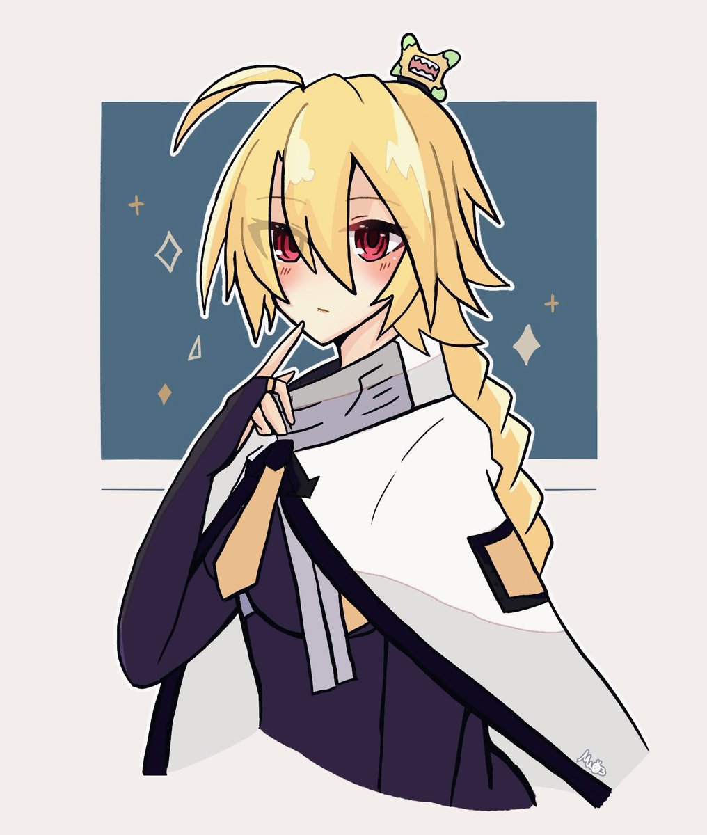 夜のお絵描き
ラムダちゃん。