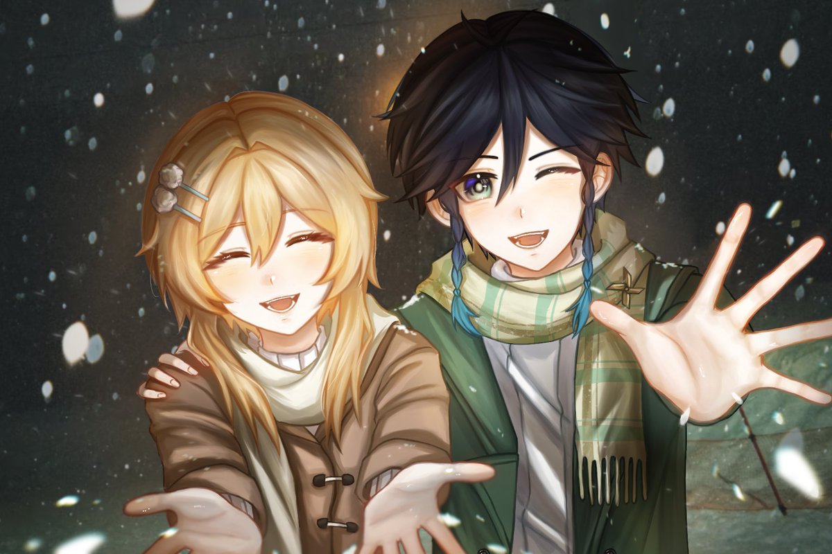 ruxnxn354770's tweet image. 来玩雪吧！ #venlumi #ウェン蛍