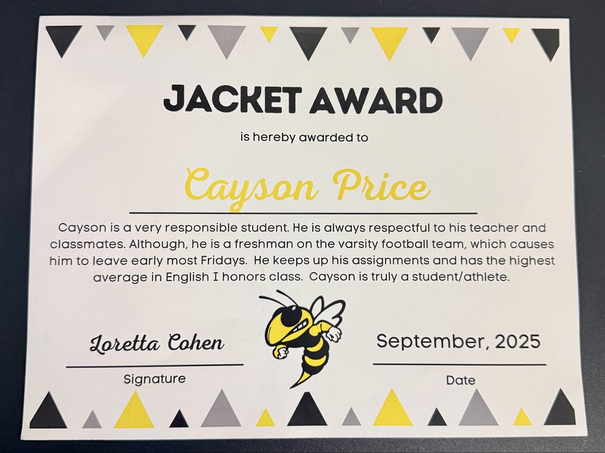 Cayson Price tweet media