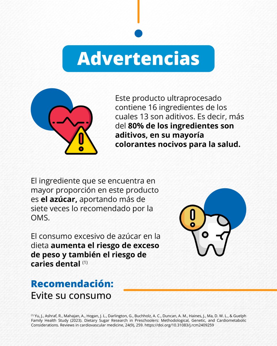 RedPaPaz's tweet photo. El consumo de productos ultraprocesados como las Gomitas #Trululu con Nanos, se relaciona con mayor riesgo de sufrir obesidad y enfermedades crónicas no transmisibles como diabetes.
Evite su consumo y prefiera el consumo de frutas en conserva o postres naturales.
#Halloween #Dulces #Saludable
