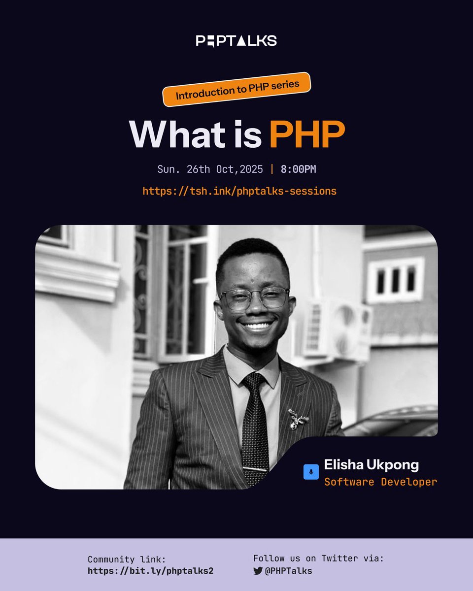 PhpTalks's tweet image. See you soon!
