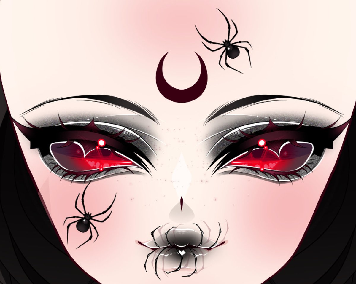 A closeup of just the makeup✨

#vtube5 #live2d