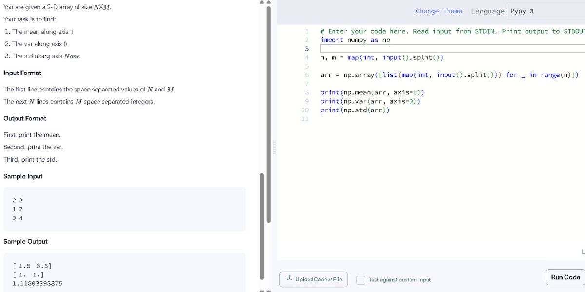 Sadashiva09's tweet image. Day 35 of #100DaysOfCode
Practiced and solved some coding problems on hackerrank.com
#100DaysOfCode #Python #HackerRank #Zigbee