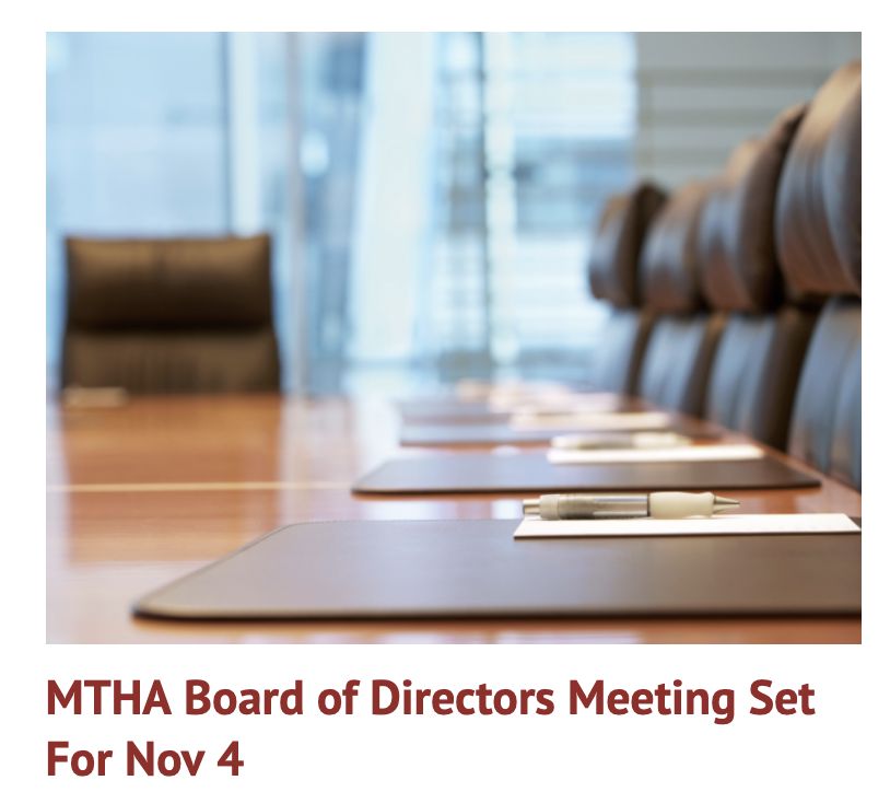 MTHA Board of Directors meeting November 4th.  Members in good standing can join: mdhorsemen.com/post/mtha-boar…