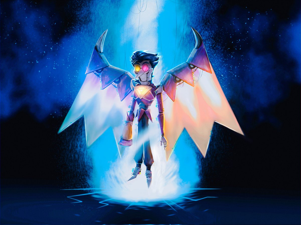 He is his own worst invention
#Spamton #Deltarune #Spamtober [14/31]