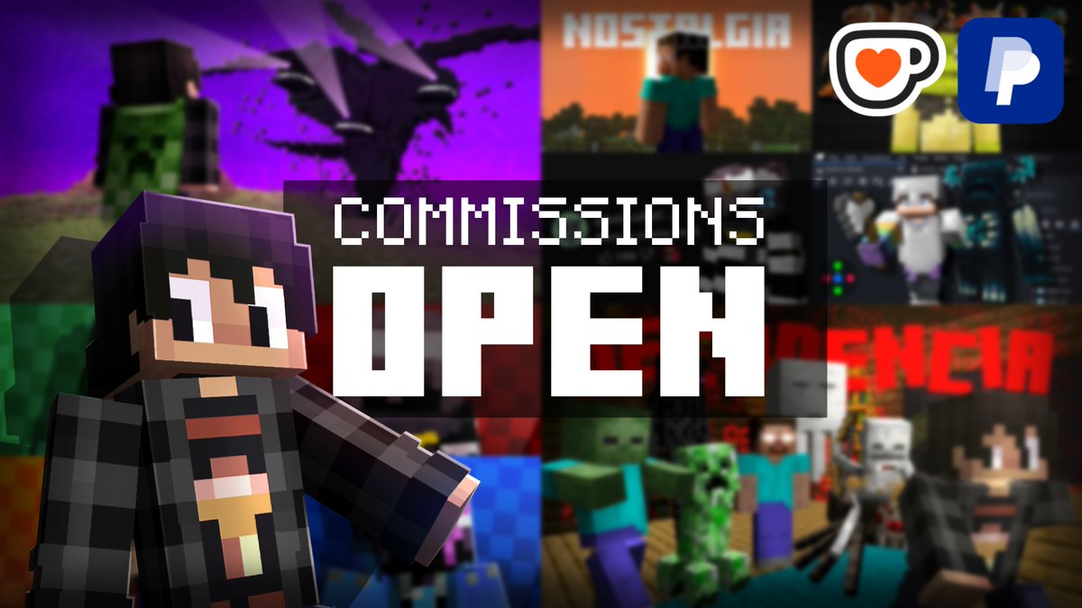 Commissions Open! 🔥

Here on my Kofi: ko-fi.com/notbastianmc
Discord: notbastianmc 

#Minecraft #MinecraftThumbnail #minecraftart #commissionopen