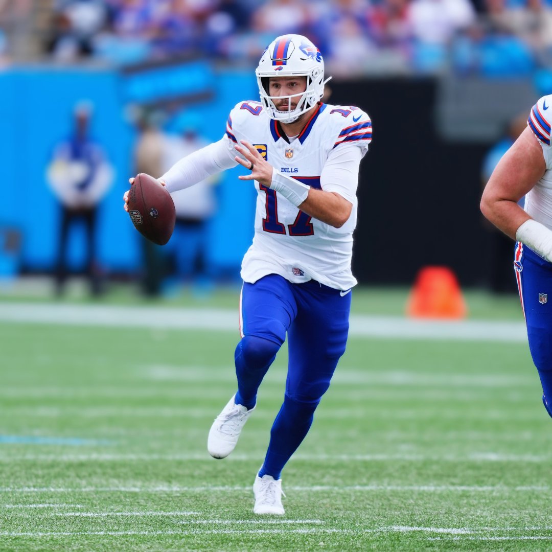 #Bills QB Josh Allen now holds the NFL record for the most games with both a passing and rushing touchdown (46), surpassing Cam Newton.