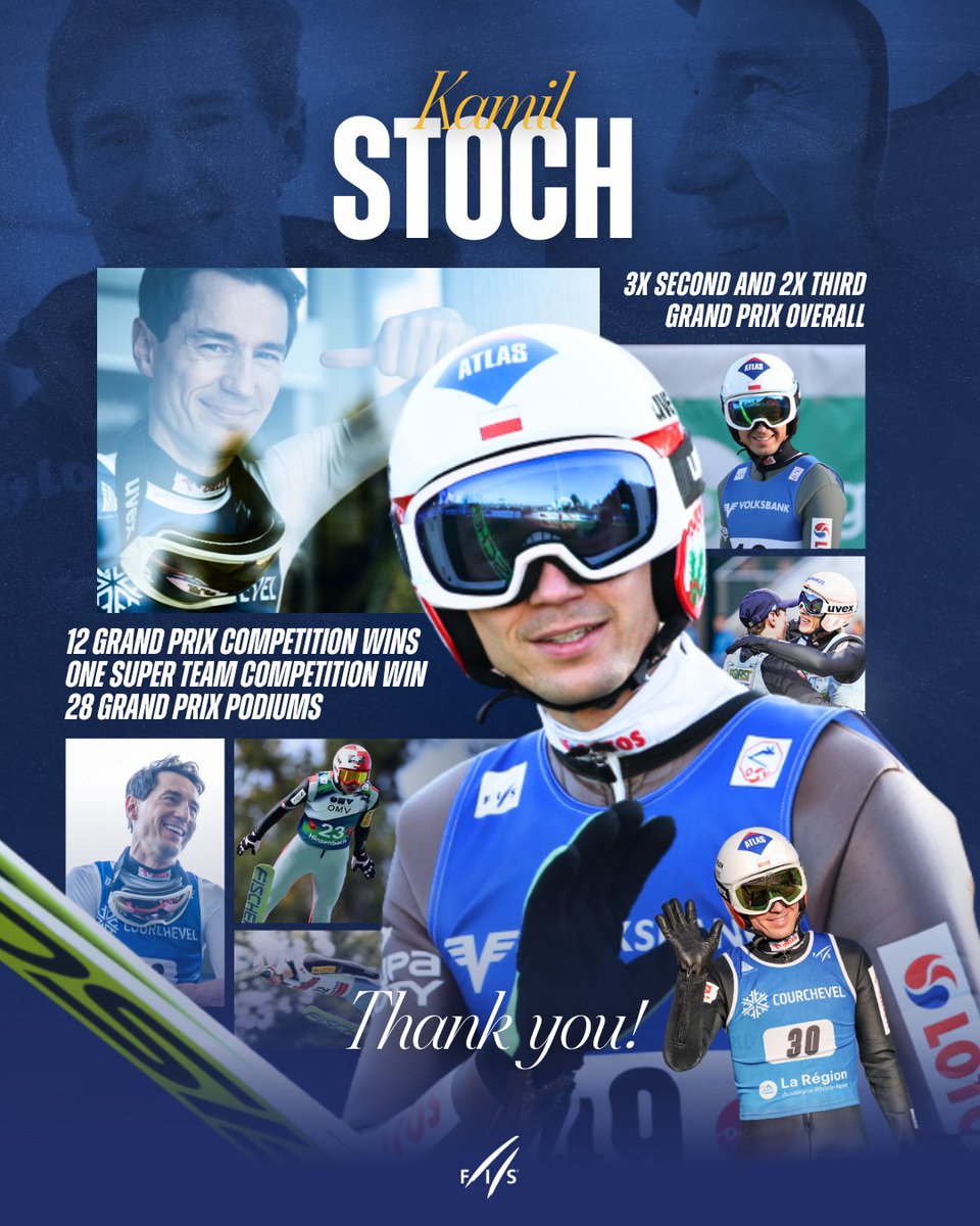 An era has come to an end 🥹

Kamil Stoch 🇵🇱 will never again compete in the Summer Grand Prix...

🥈🥈🥈🥉🥉 Grand Prix Overall
1️⃣2️⃣ competition wins 🏆
🥇And this one last Summer victory with Dawid in Predazzo 💙

Kamil, we will celebrate this Winter together 🫶🏻

#fisskijumping