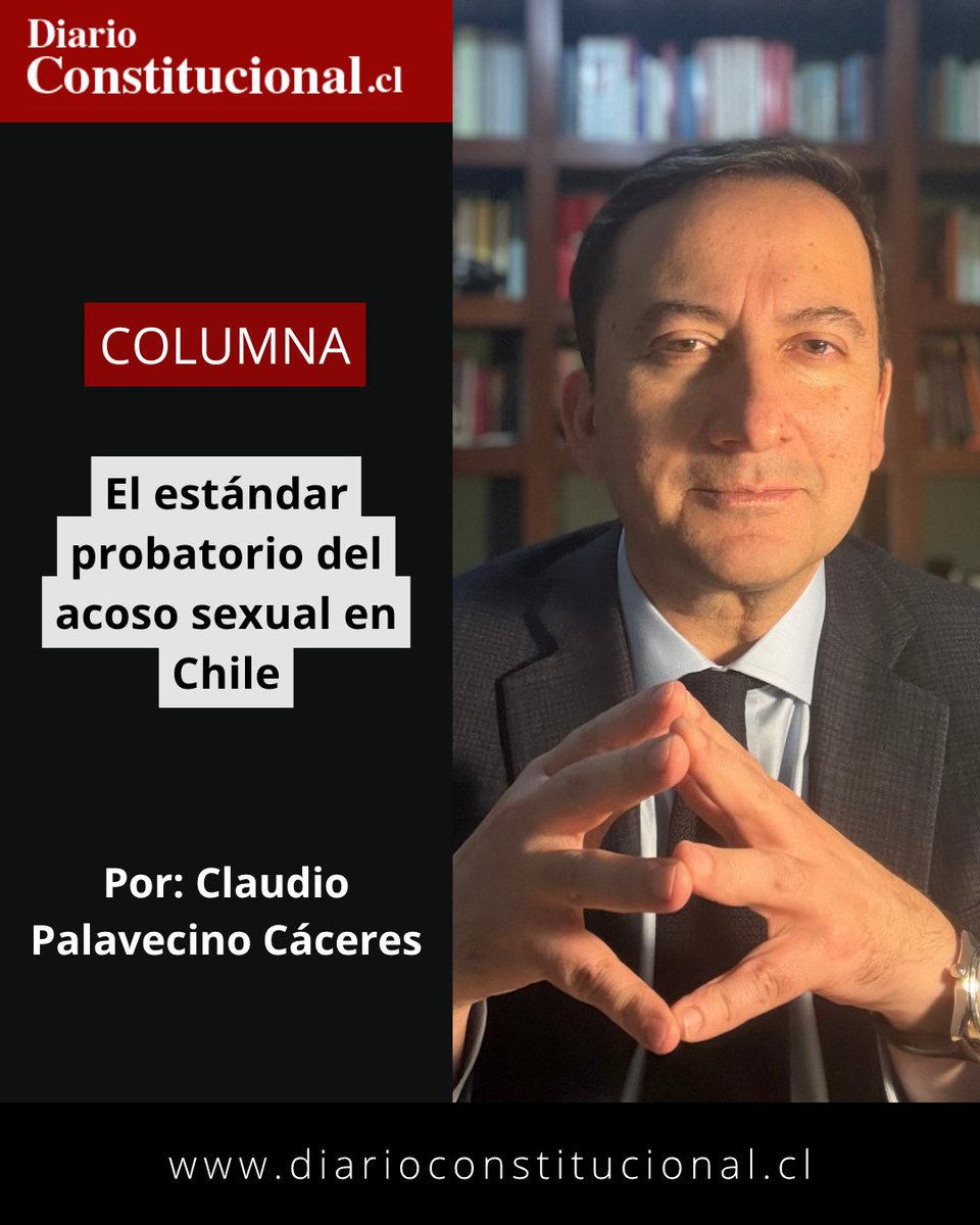 DiarioConst's tweet image. ⚖️¿Qué estándar de prueba debe aplicarse al acoso sexual laboral en Chile?
El artículo sostiene que, al exigir la ley que la conducta esté “debidamente comprobada”, corresponde el estándar de más allá de toda duda razonable.
👉 diarioconstitucional.cl/articulos/el-e…
#DerechoLaboral #AcosoSexual