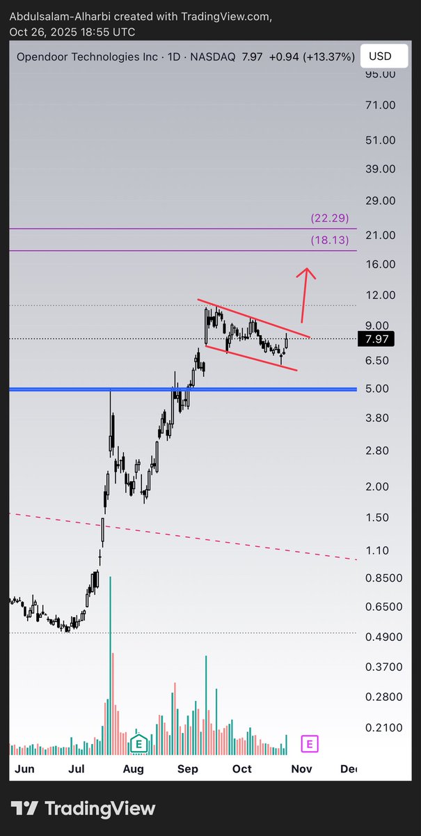 abdulsalam1428's tweet image. $OPEN

Bull flag !!