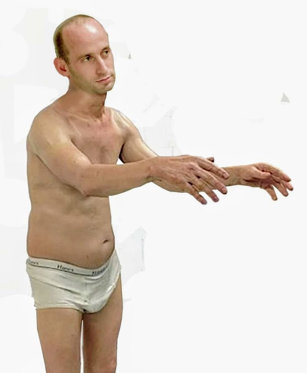 McDuB126's tweet image. Stephen Millers newest ICE agent recruitment photo.