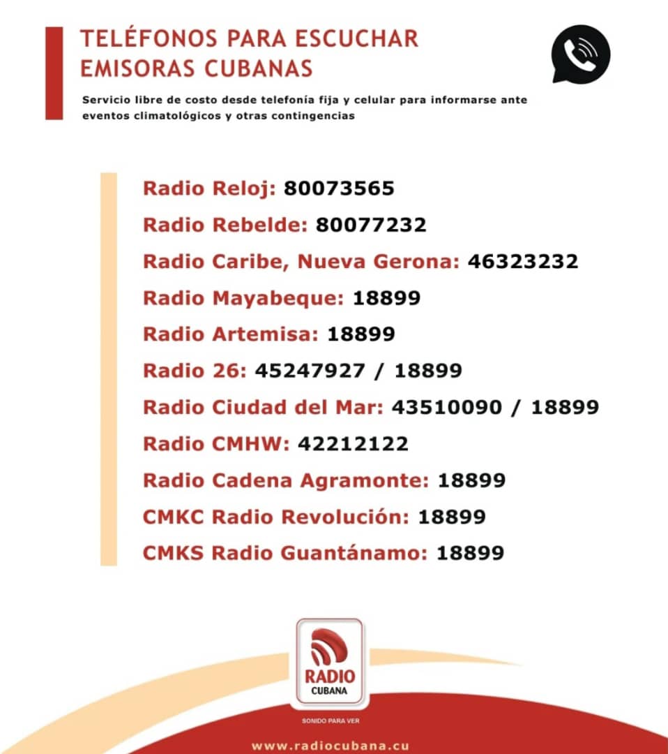 📢 Ante el paso del #HuracánMelissa por #Cuba, exhortamos a nuestra población a mantenerse informada exclusivamente por los medios oficiales. La comunicación responsable salva vidas. Sigamos unidos, atentos y solidarios. 
#PreparadosYAlertas 🇨🇺