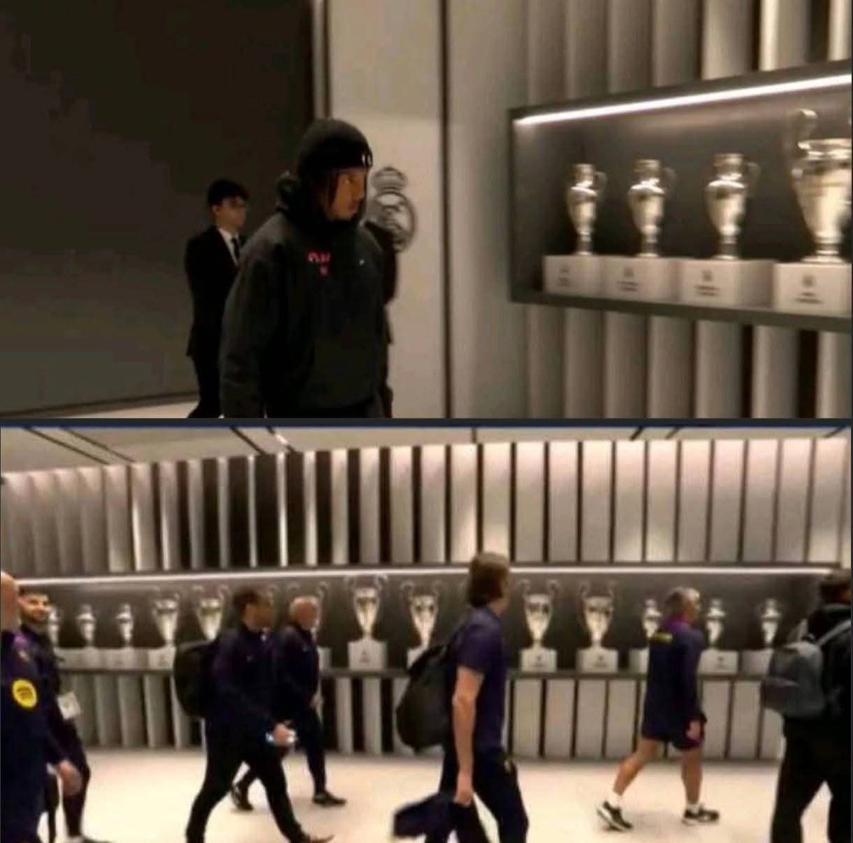 RMadridPix's tweet photo. You feel like this corridor was made to bully the other opponents. https://t.co/4PnMWM3sel