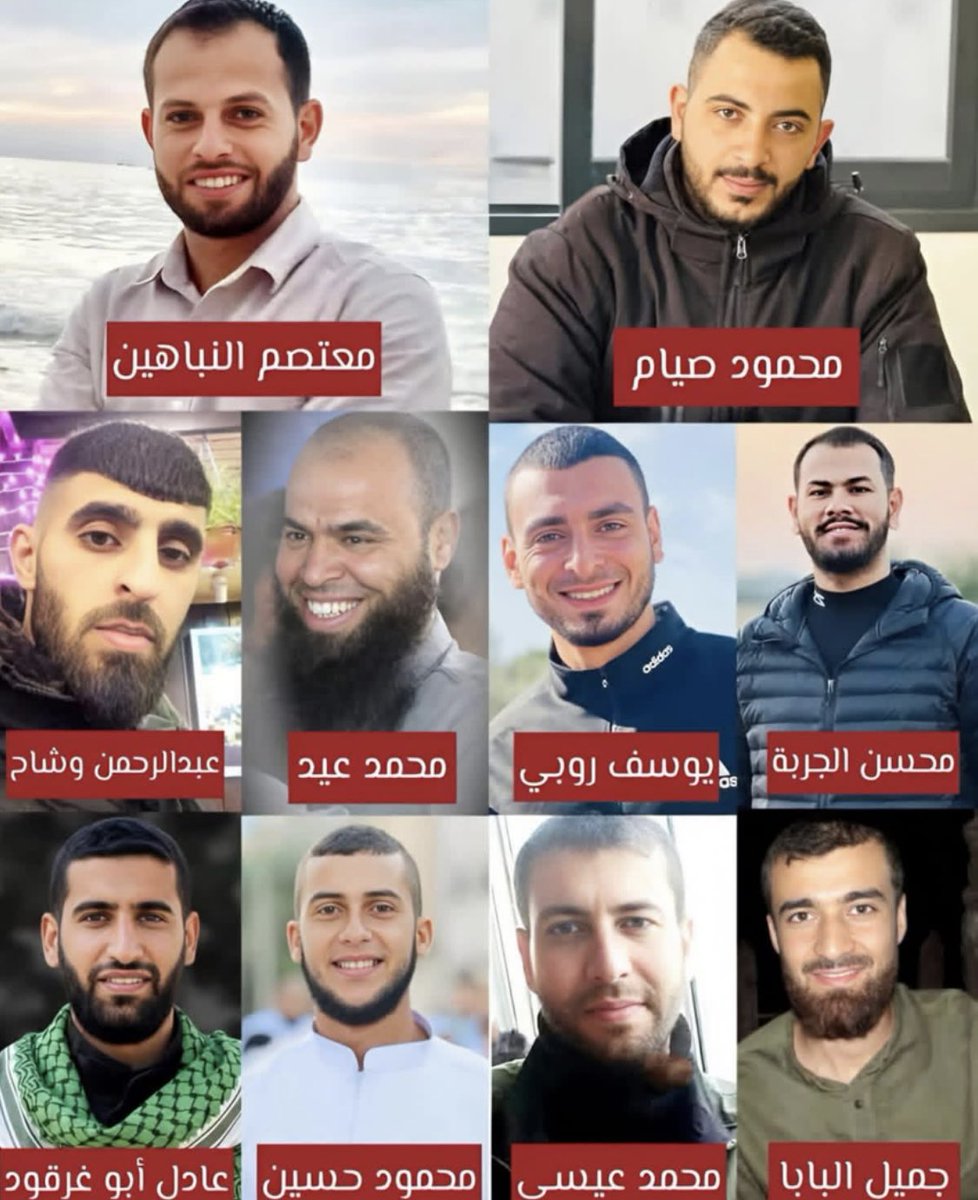 ثلة من رجال السابع من أكتوبر الذين تم التعرف عليهم.

#غزة
#فلسطين
#اليمن
#طوفان_الأقصى