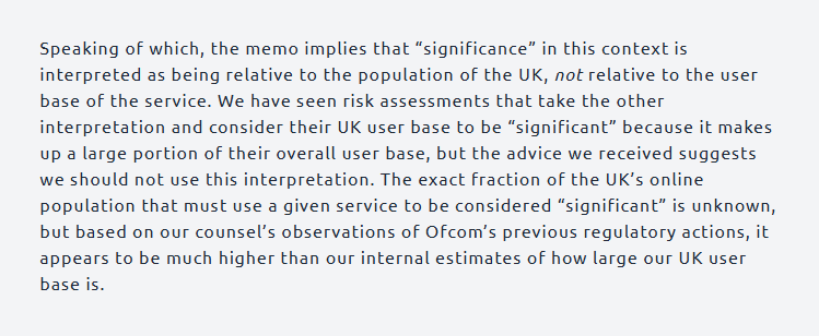 owenboswarva's tweet image. Libera​.Chat, an IRC network for free and open-source software projects, has gone to the trouble of obtaining legal advice on whether it is in scope of the UK&apos;s Online Safety Act libera.chat/news/advised

#openweb #opensource #censorship #techpolicy