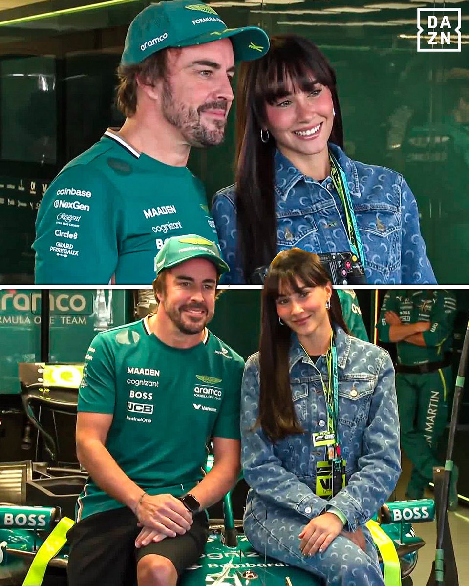 LA DUPLA QUE NO TE ESPERABAS 🌟🤯

Aitana en el box de Aston Martin de Fernando Alonso 🇪🇸

#MexicoDAZNF1 🇲🇽