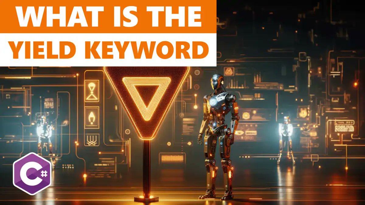 DevLeaderCa's tweet image. You've no doubt seen this keyword in CSharp code...
Read more here:
devleader.ca/2024/01/10/wha…
#csharp #dotnet #dotnetcore #coding
