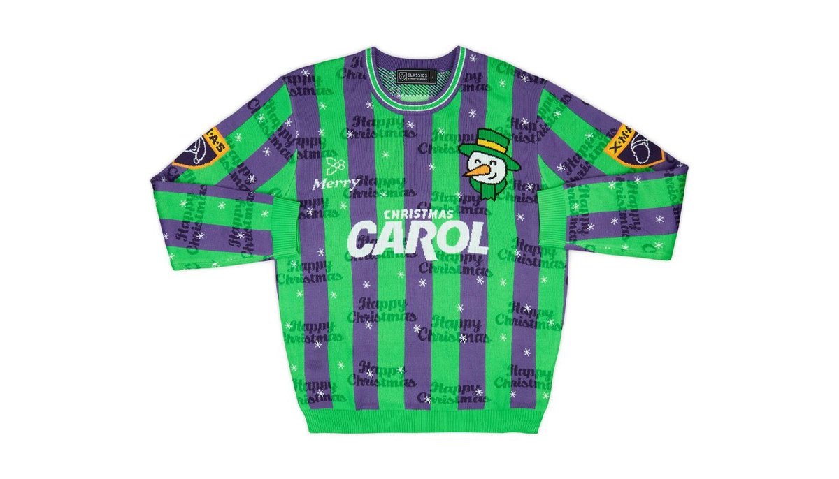 classicshirts's tweet image. 🎅🎄🎁⛄

Next up we have our Carol #10 Christmas jumper!

Dropping at 12pm (UK Time) on October 29th.