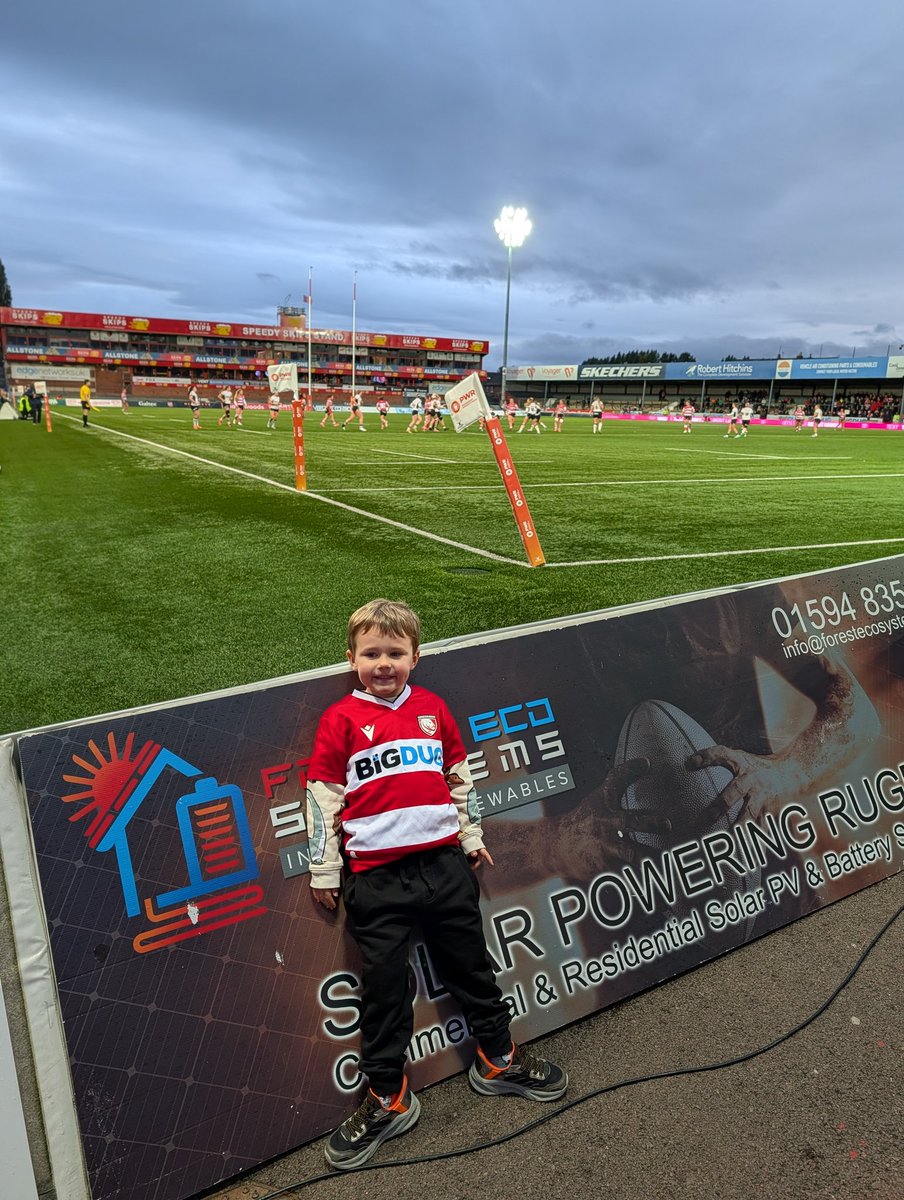 A privilege to take the boy to his first game today, those who know, know what this means to me. Even better to have a good mate on <a href="/edprice1984/">Ed Price</a> there...

The <a href="/gloshartpury/">Gloucester Hartpury</a> girls are some team.