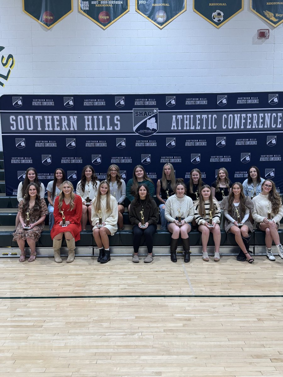 SHAC All League Volleyball. Congratulations Kendra Padgett.