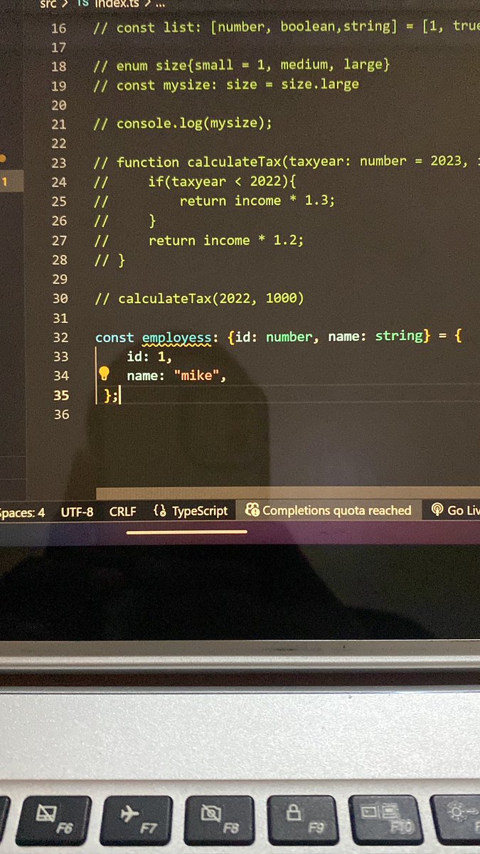 kenyan_doge's tweet image. Guys who have been using typescript what is the problem here 
#computingsupport #computingfuture 
@Ellysavatia