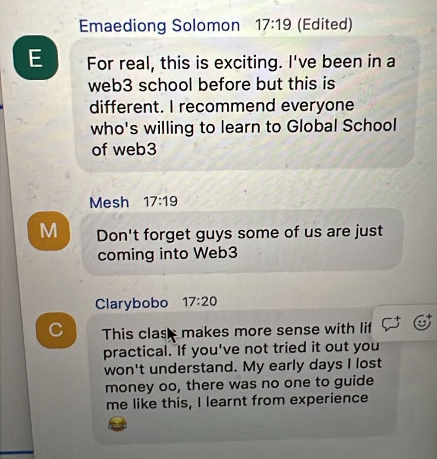 iamchrisani's tweet image. This is the first time in my entire crypto career that Iโve dedicated 8 full weeks to teaching the nitty-gritty of Crypto and Web3 , not just theory, but real, practical demos and hands-on learning.
From explaining how blockchains work to showing students how to: