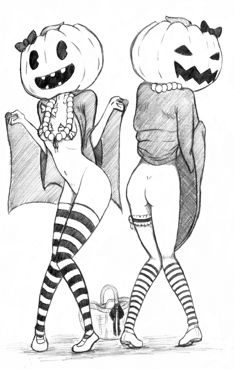 Reposting a Halloween oldie (from 10 years ago!)
Tricko wa Torito~! Yay~!