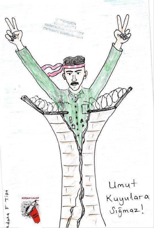 Metris'te Askeri Cunta günlerinden, Kuyu Tiplerinde AKP faşizmine... Hapishanelerde direnme ve teslim olmama geleneğinin temsilcileri Dev-Genç'liler.  

#KuyuTipiHapishanelerKapatılsın 
#closeSRYprisons
<a href="/adalet_bakanlik/">T.C. Adalet Bakanlığı</a>