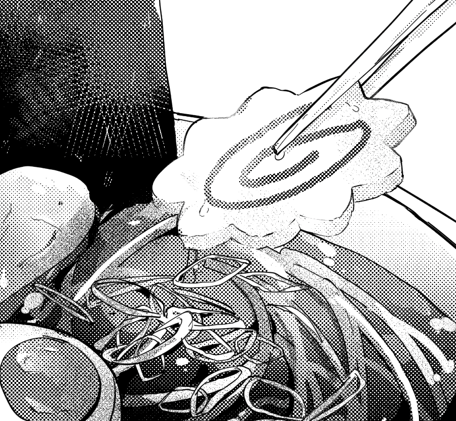 なんと、ラーメン