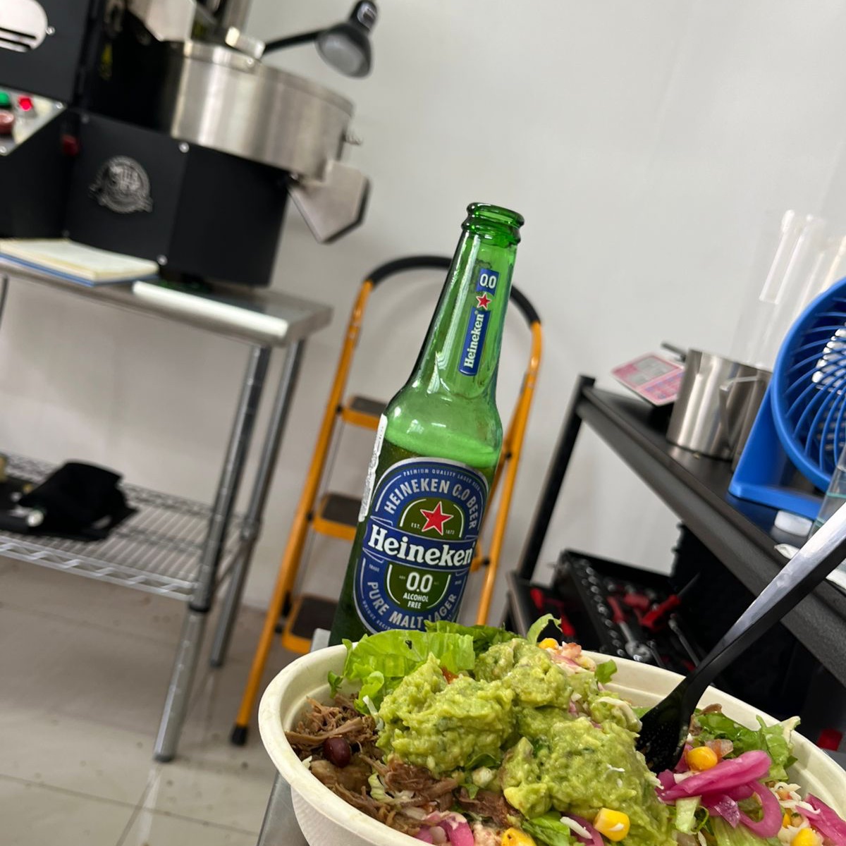 Lunch break 
guac guac guac guac